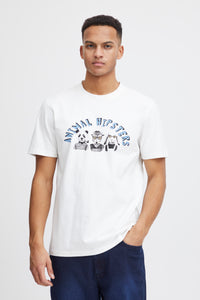 Blend - Tshirt - White Hipsters
