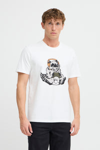 Blend - Tshirt Javor - White Gaming