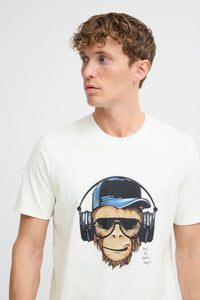 Blend - Tshirt Javor - White Abe