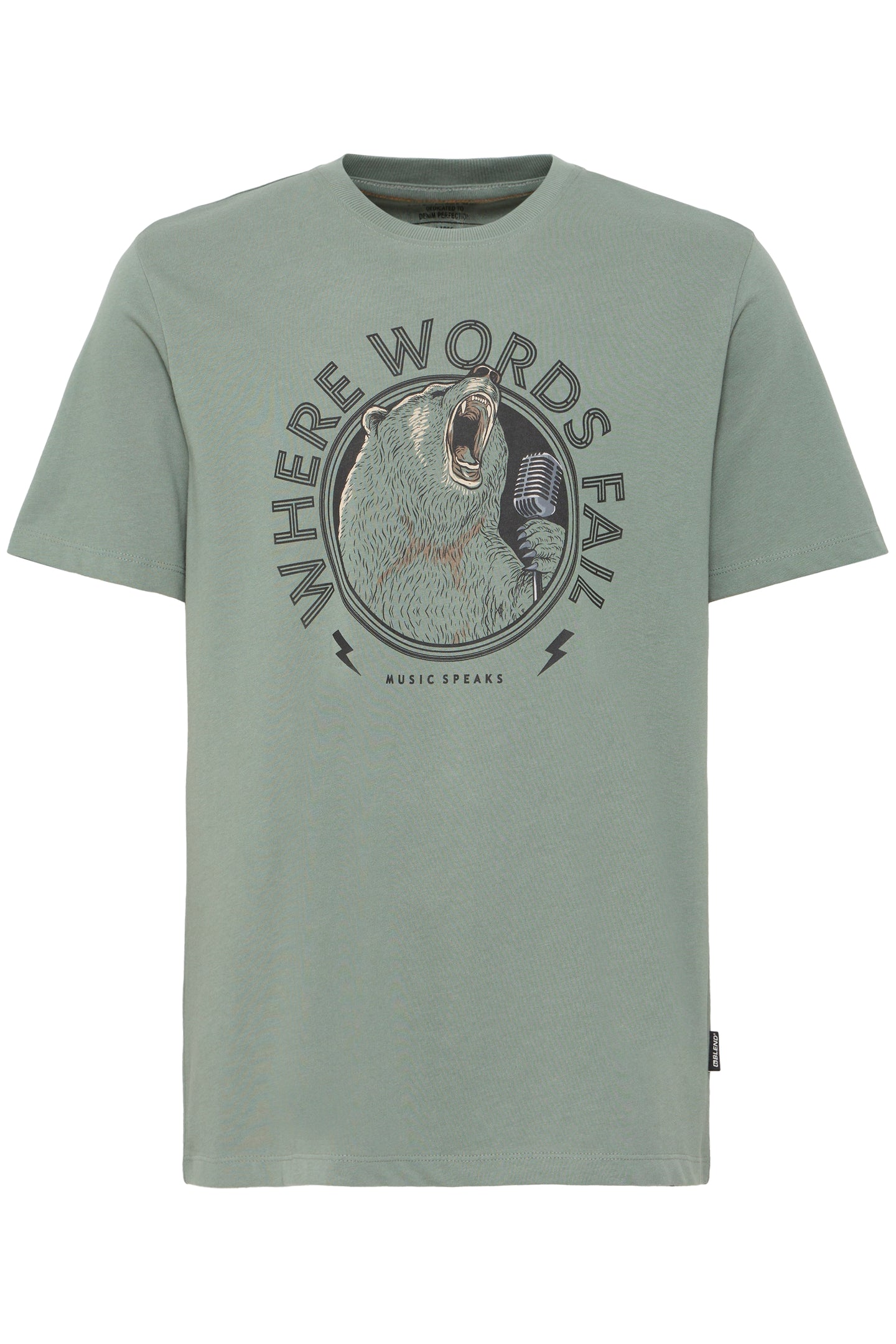 Blend - Tshirt Kibe - Groen