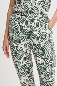 B.young - Pants Joella - Ethnic Sea Spray