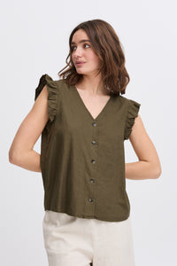 B.young - Shirt Falakka - Green