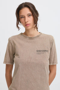 B.young - Tshirt Solko - Walnut