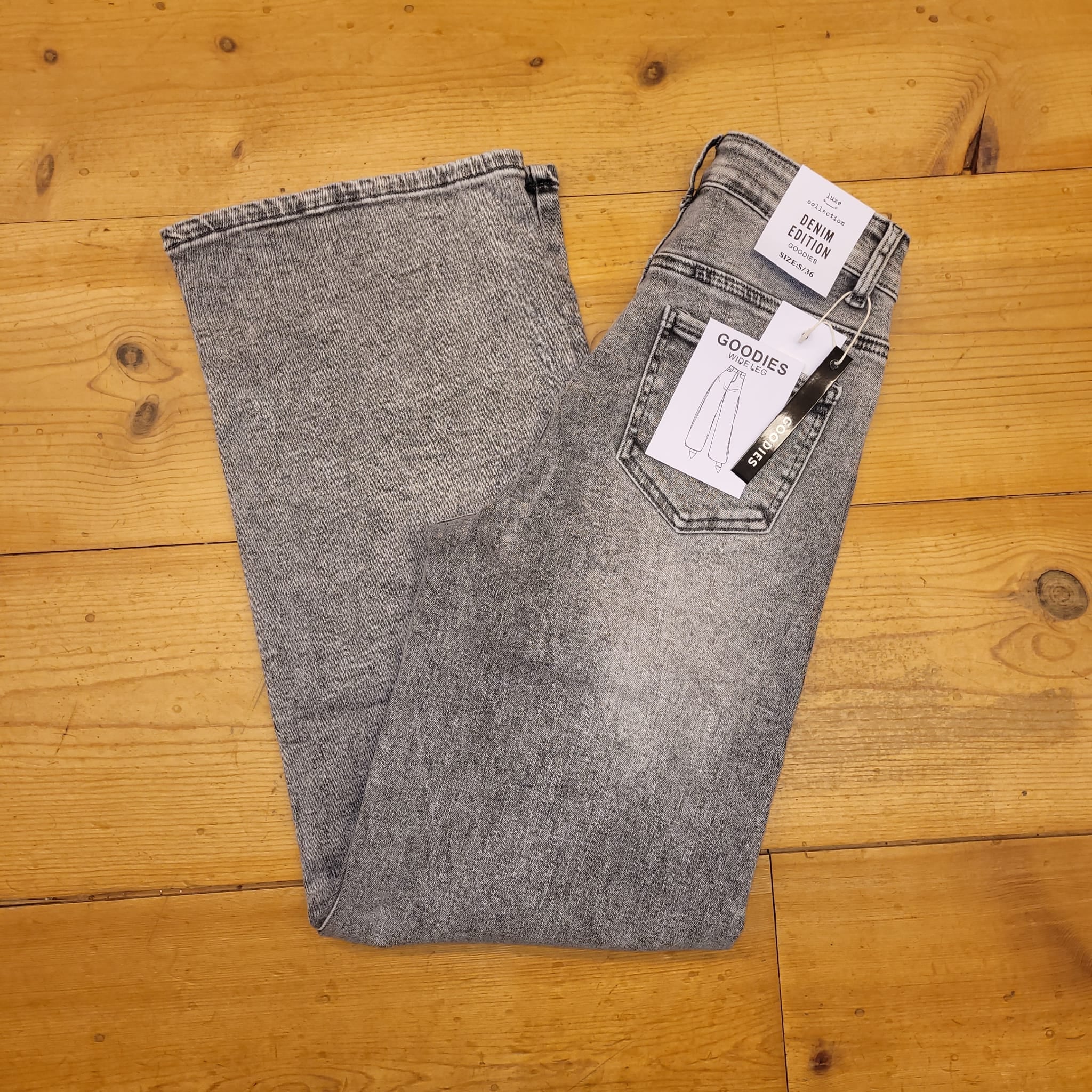 Goodies - Wide Leg - Denim Grey