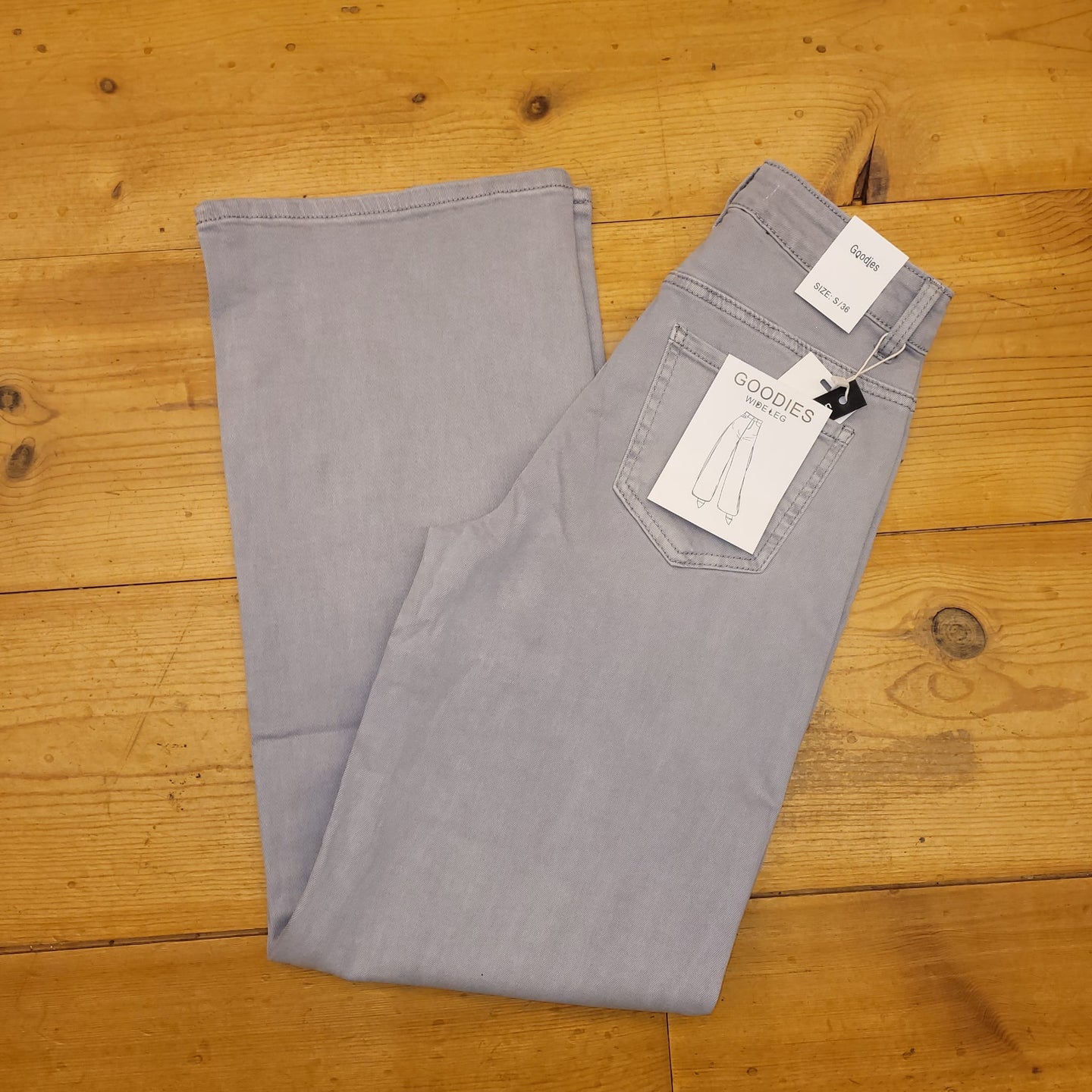 Goodies - Wide Leg - Grijs