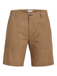 Jack & Jones - Linen Blend Short Stace - Elmwood