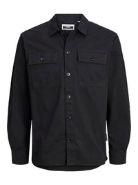 Jack & Jones - Overshirt Grid - Black