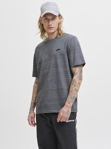 Jack & Jones - Tshirt Puffer - Black Melange