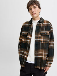 Jack & Jones - Overshirt Bradley - Monks Robe (Bruin)