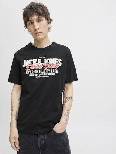 Jack & Jones - Tshirt Logo - Black