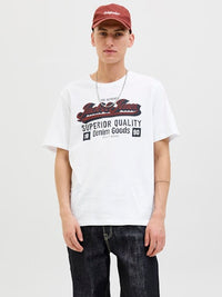 Jack & Jones - Tshirt Logo - Cloud Dancer