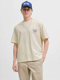 Jack & Jones - Tshirt Norrebro - Antique White