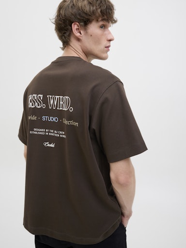 Jack & Jones - Tshirt Urban - Delicioso (Bruin)