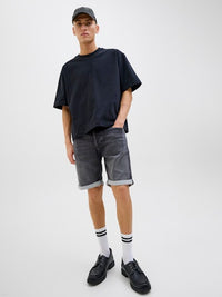 Jack & Jones - Denim Short Rick - Black Used