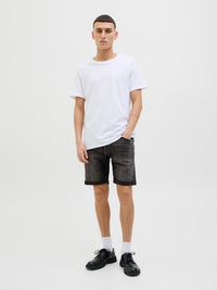 Jack & Jones - Denim Short Rick - Black Denim