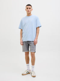 Jack & Jones - Denim Short Rick - Grey Damaged