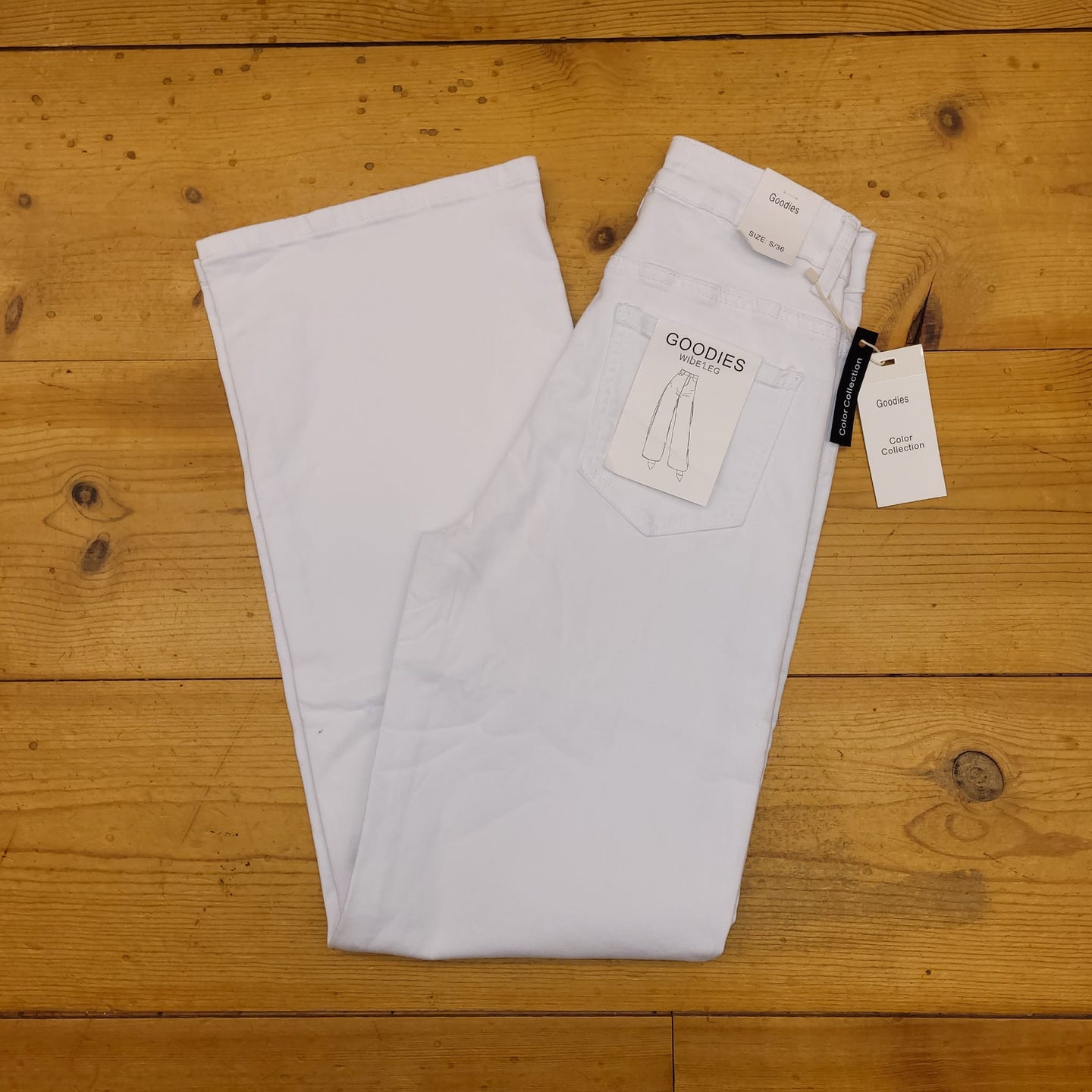 Goodies - Wide Leg - White