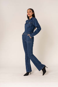 Nina Carter - Jumpsuit - Dark Denim
