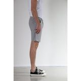 New Star - Short Kent - Knit Melange Light Grey