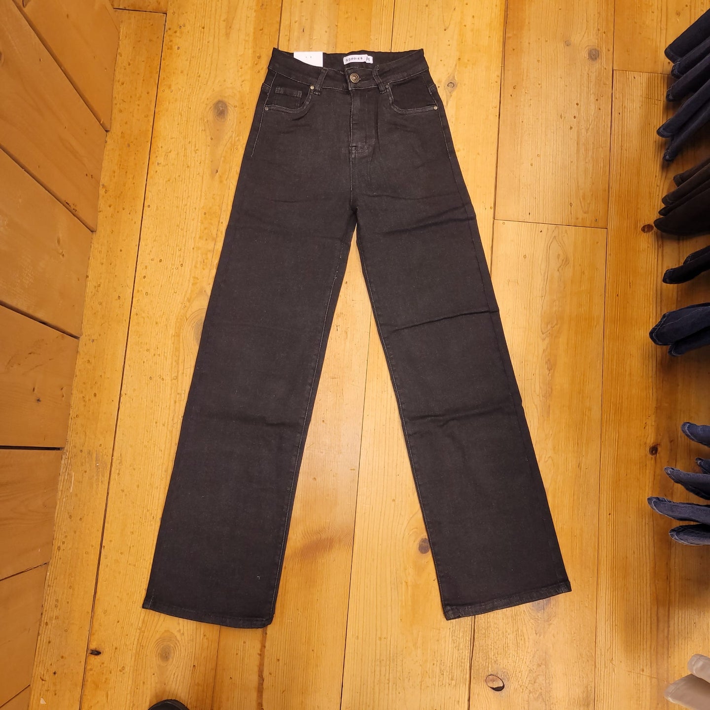 Goodies - Wide Leg - Black Denim