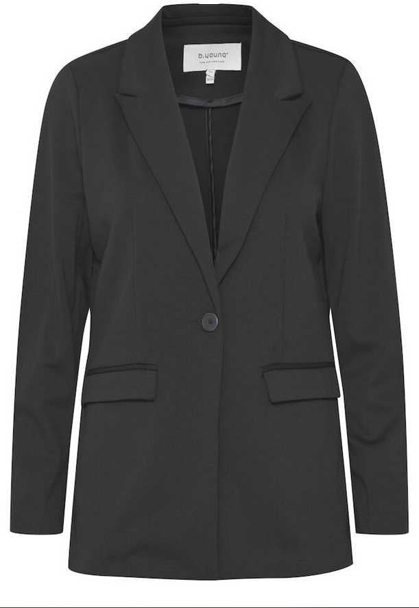 B.young - Long Blazer Rizetta - Black