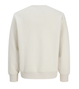 Jack & Jones - Sweat Geo - Marshmallow (Wit)
