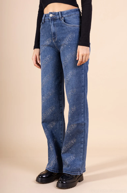 Goodies - Wide Leg - Stone Sparkling