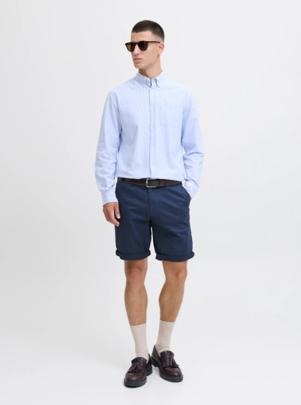 Jack & Jones - Chino Short Bowie - Navy Blazer