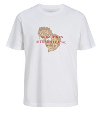 Jack & Jones - Tee Montauk Element - Bright White