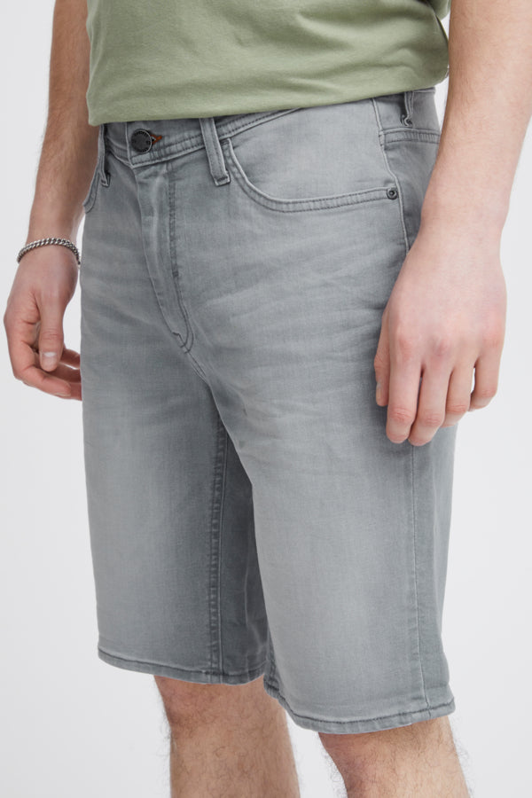 Blend - Denim Short Twister - Light Grey