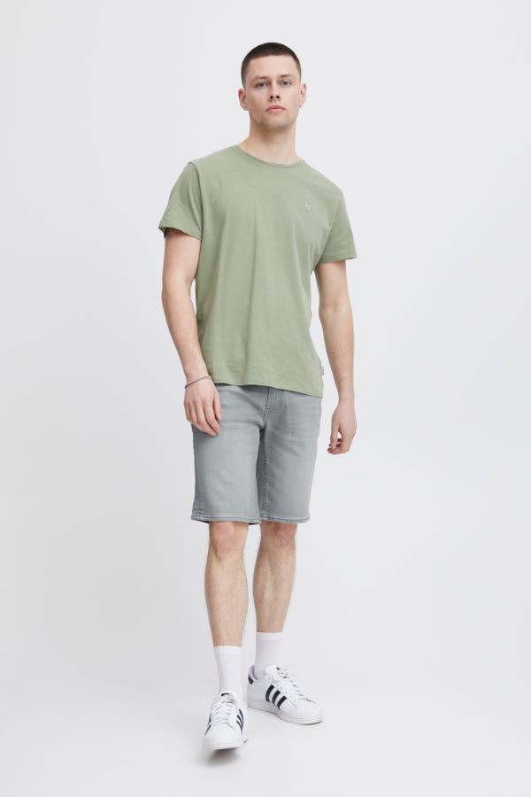 Blend - Denim Short Twister - Light Grey