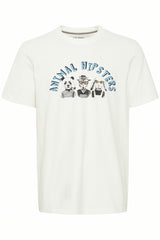 Blend - Tshirt - White Hipsters