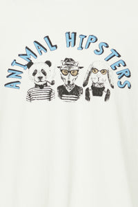 Blend - Tshirt - White Hipsters