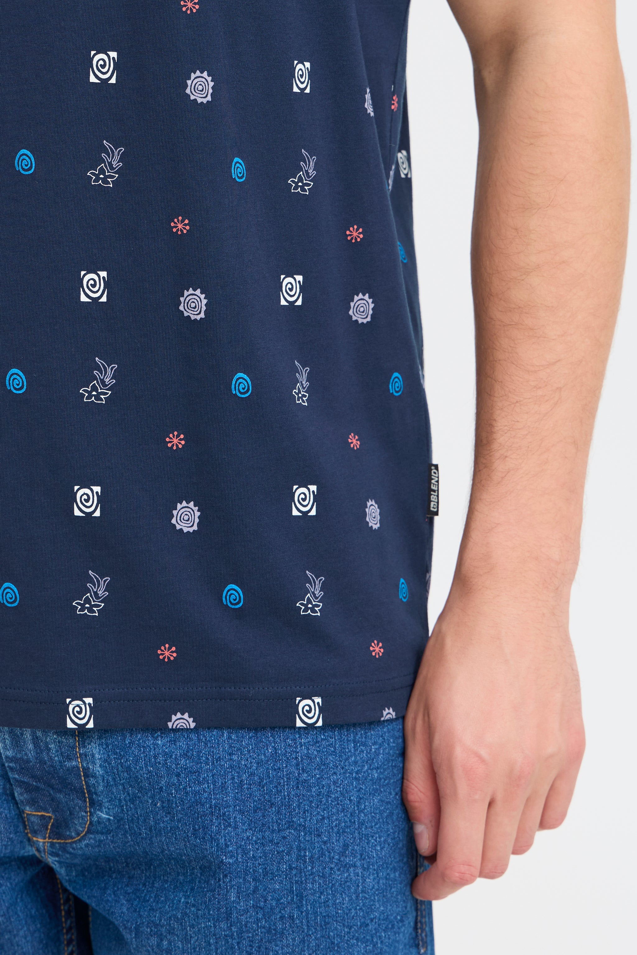 Blend - Tshirt Jael - Dress Blue