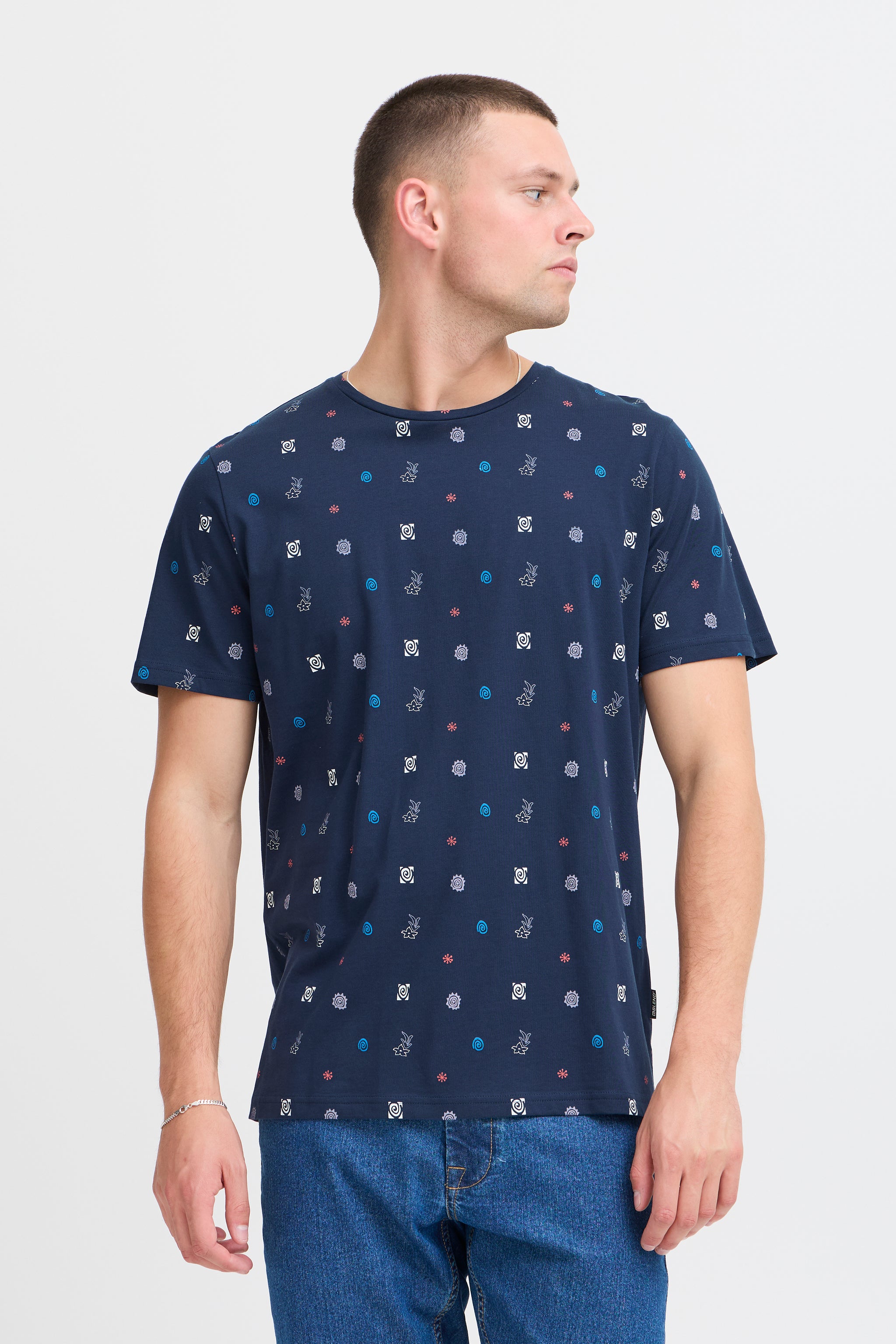 Blend - Tshirt Jael - Dress Blue