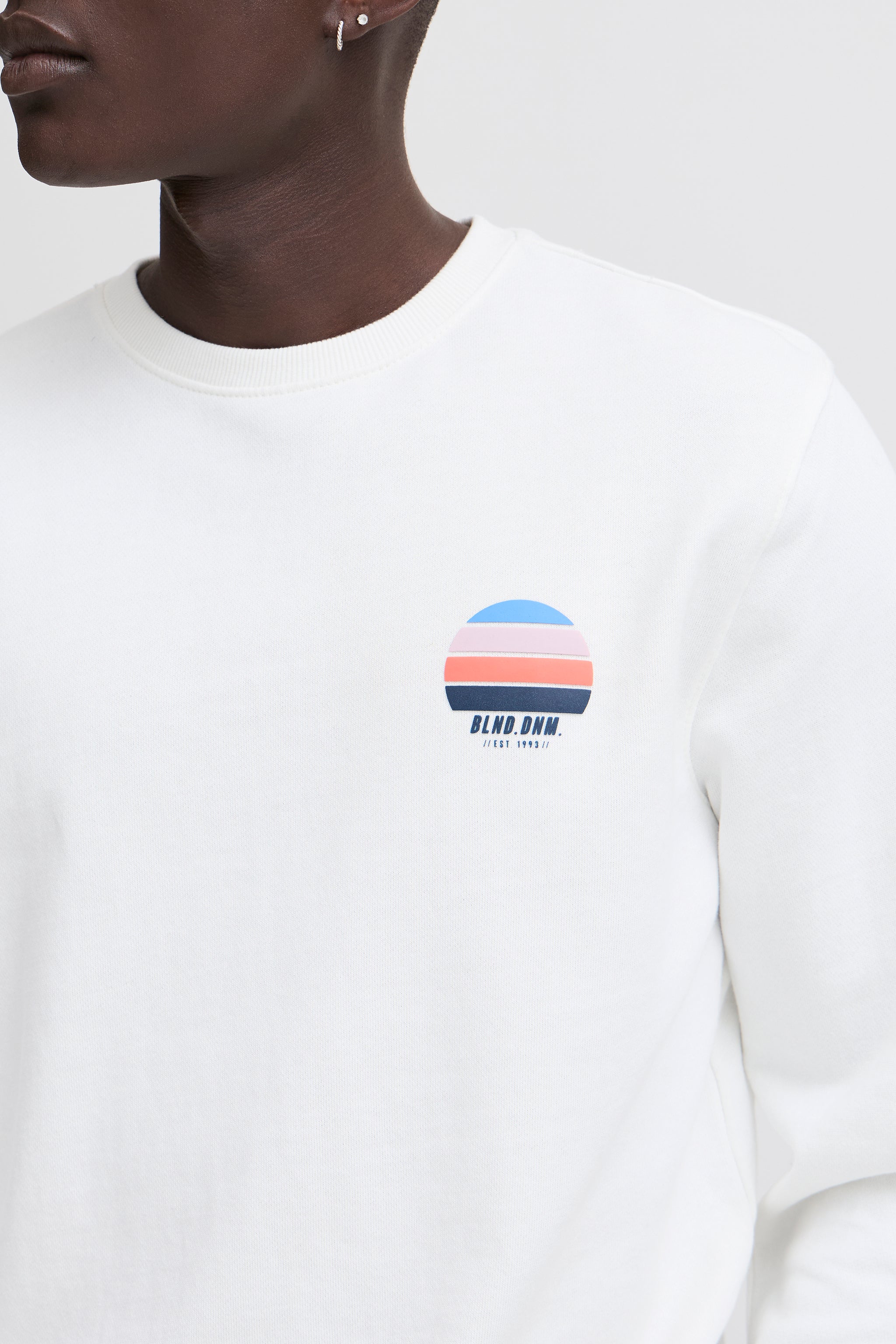 Blend - Sweatshirt Jarub - Snow White