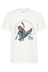 Blend - Tshirt Javor - White Tiger