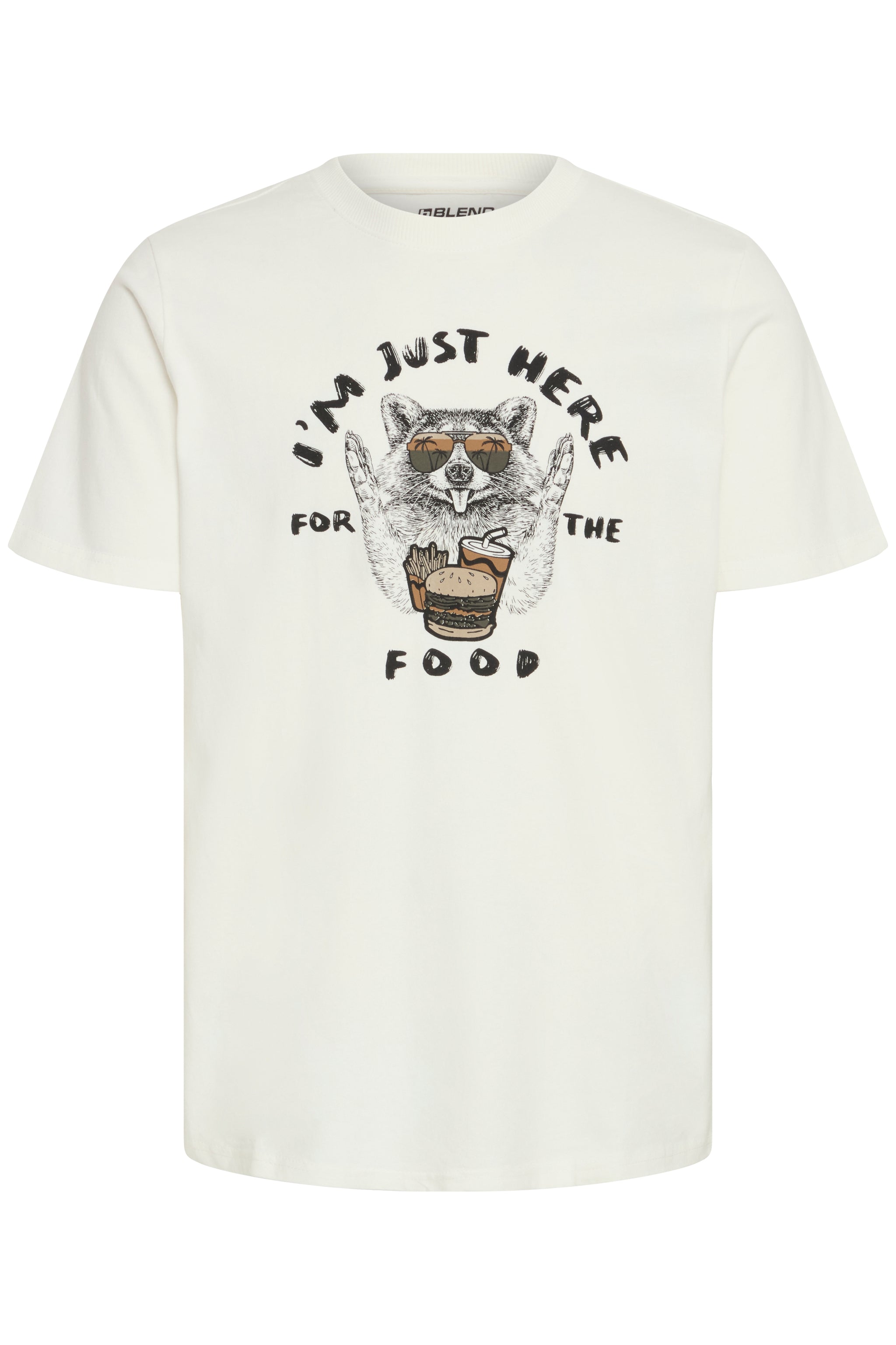 Blend - Tshirt Javor - White Food