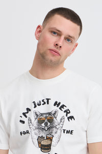 Blend - Tshirt Javor - White Food