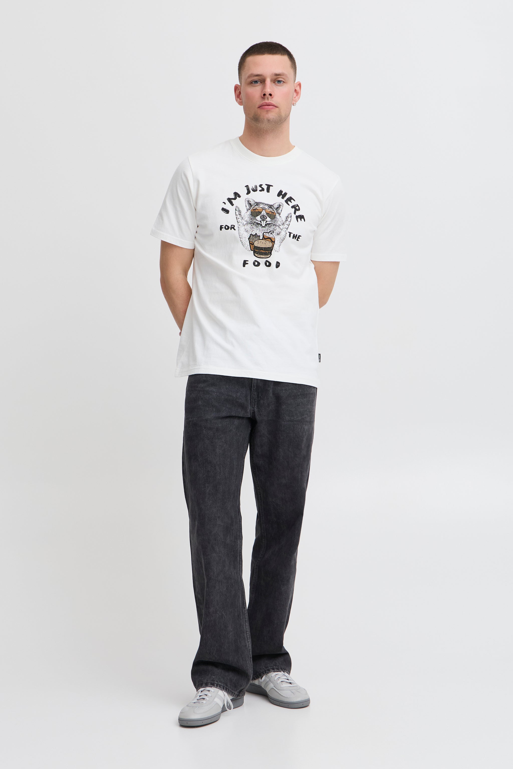 Blend - Tshirt Javor - White Food