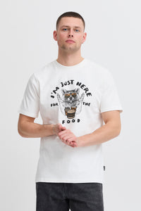 Blend - Tshirt Javor - White Food