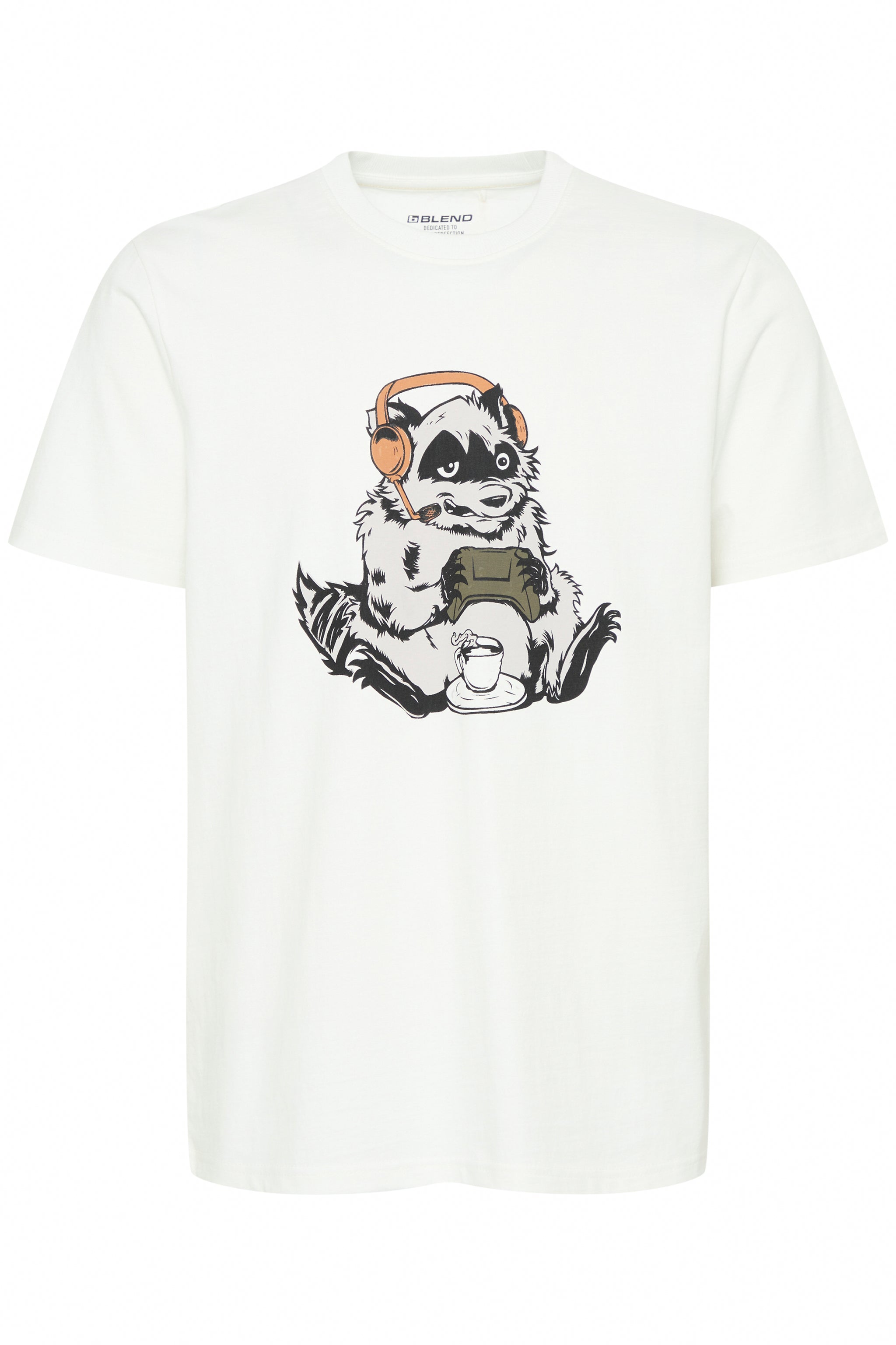 Blend - Tshirt Javor - White Gaming