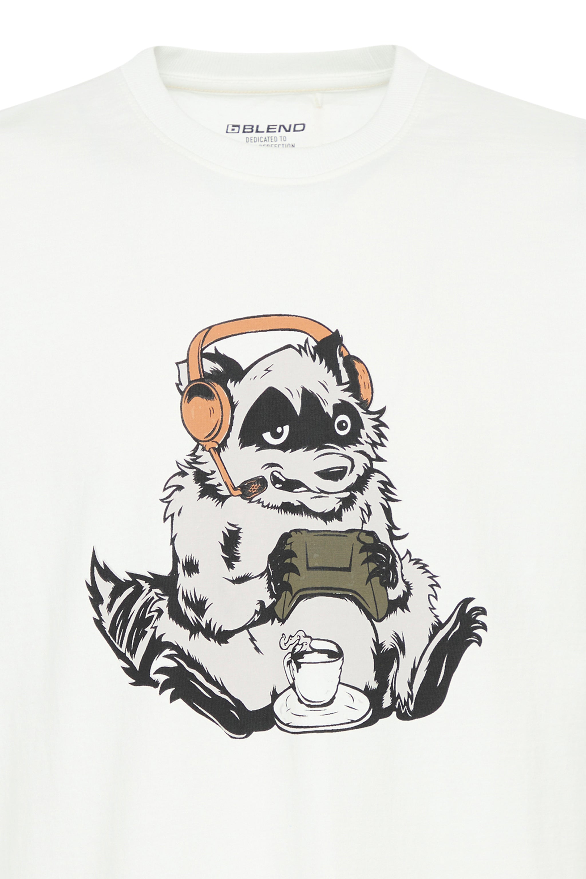 Blend - Tshirt Javor - White Gaming