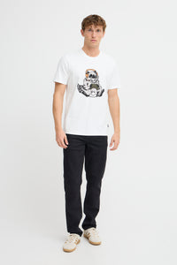 Blend - Tshirt Javor - White Gaming