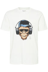 Blend - Tshirt Javor - White Abe