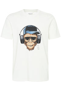 Blend - Tshirt Javor - White Abe
