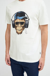 Blend - Tshirt Javor - White Abe