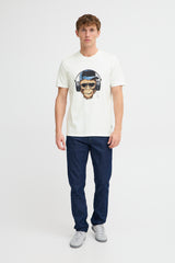 Blend - Tshirt Javor - White Abe