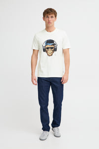 Blend - Tshirt Javor - White Abe