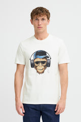 Blend - Tshirt Javor - White Abe